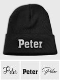 Custom Name - Personalized Uncle Embroidered Beanie
