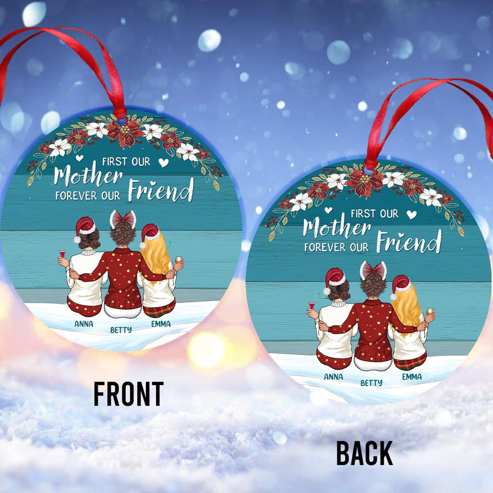 Forever Linked Together - Personalized Mother Ornament