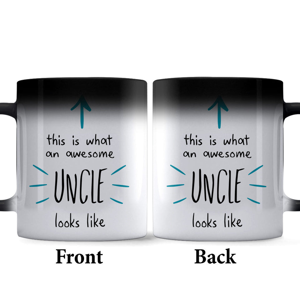 This Is What An Awesome Uncle Look Like - Uncle Mug