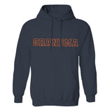 Custom Name - Personalized Grandma Embroidered Hoodie