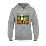 Best Baseball Dad Ever - Personalized Baseball T-shirt & Hoodie