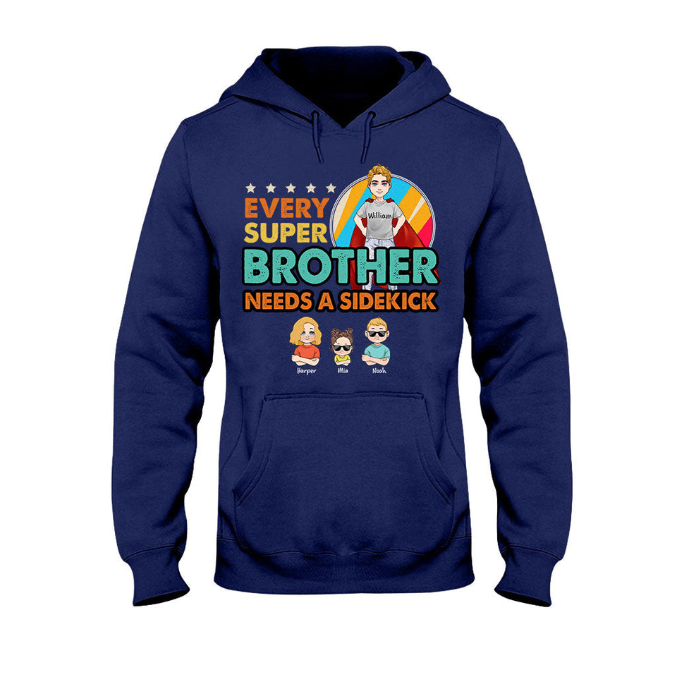 Super Dad Super Hero - Gift for dad, grandpa, uncle, brother - Personalized T-shirt And Hoodie