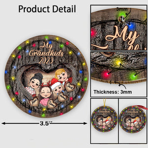 My Grandkids - Personalized Grandma Ornament