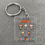 Partner In Crime - Gift for grandpa, grandma, mom, dad, uncle, aunt, brother, sister - Personalized Keychain