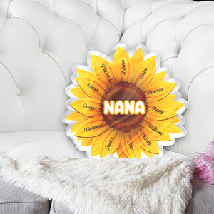 Best Grandma Ever - Personalized Grandma Shaped Pillow