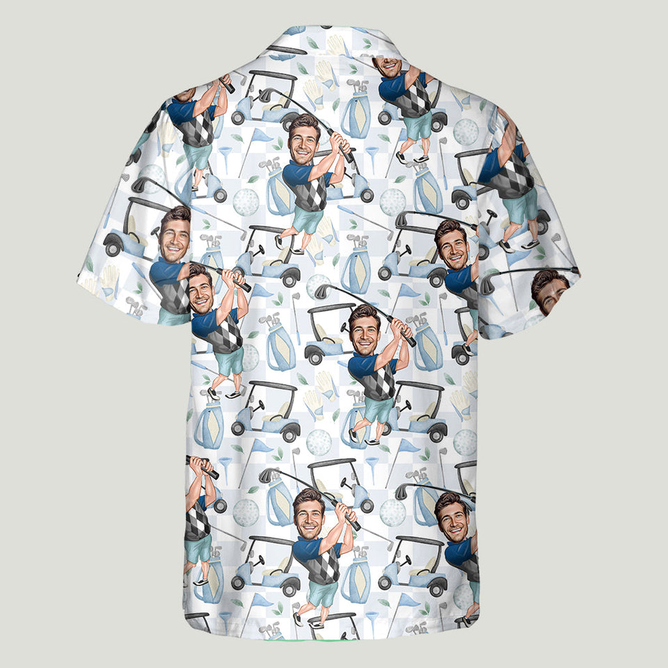 Photo Inserted Funny Golfer - The Best Gift For Dad, Uncle, Husband...