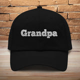 Custom Name - Personalized Grandpa Embroidered Classic Cap