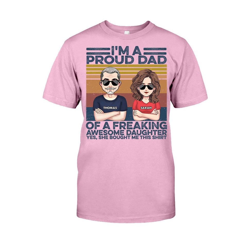 Like Father Like Son - Gift for dad, dad - Personalized T-shirt And Hoodie
