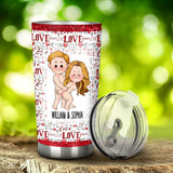 My Bum Would Be So Lonely Without You - gift for husband, wife, boyfriend, girlfriend - Personalized Tumbler