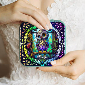 Cute Owl - Personalized Owl Jewelry Box
