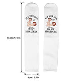 Put Your Legs On My Shoulders - Personalized Couple Socks
