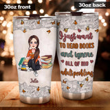 I Love Days When My Only Problem Is Which Book To Read - Book gift for mom, daughter, girlfriend, wife - Personalized Tumbler