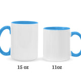Nurse Life - Personalized Nurse Accent Mug