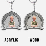 If Dad Can't Fix - Gift for dad, grandpa - Personalized Keychain