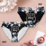 Officer Report For Booty - Personalized Police Officer Women Briefs