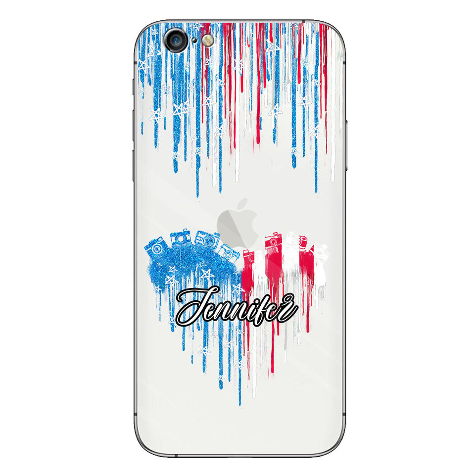 Love Photography - Personalized Photography Clear Phone Case