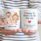 I Just Want You To Be Happy - Couple gift for husband, wife, boyfriend, girlfriend - Personalized Mug