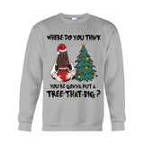 Bend Over I'll Show You Where To Put That Big Tree - Personalized Couple T-shirt And Hoodie