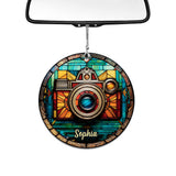 Just A Girl Who Loves Photography - Personalized Photography Car Ornament