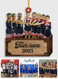 Basketball Christmas - Personalized Basketball Ornament