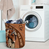 Love Horses - Personalized Horse Storage Basket