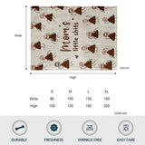 Grandma's Little Cuties - Gift for grandma, mom, dad, grandpa - Personalized Blanket