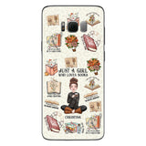 Just A Girl Who Loves Books - Personalized Book Phone Case