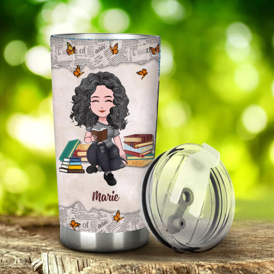 I Love Days When My Only Problem Is Which Book To Read - Book gift for mom, daughter, girlfriend, wife - Personalized Tumbler