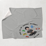 This Is My Gaming Blanket - Personalized Video Game Blanket