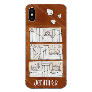 Four Seasons Reading Tracker - Personalized Book Phone Case