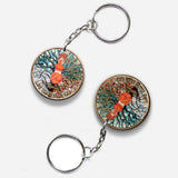 Let That Shit Go - Personalized Yoga Keychain