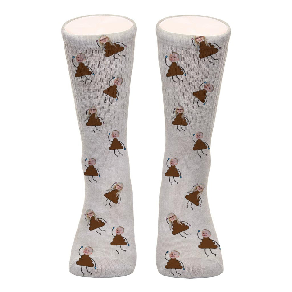 Dad's Little Cuties - Gift for dad, grandpa, mom, uncle, aunt, grandma - Personalized Socks