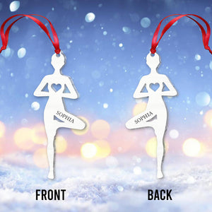 Love Yoga - Personalized Yoga Ornament