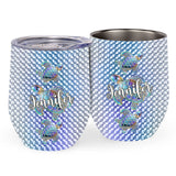 Salty Lil Beach - Personalized Turtle Wine Tumbler