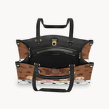 Best Grandma Ever - Gift for grandma, mom, aunt - Personalized Leather Handbag