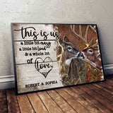 This Is Us - Personalized Hunting Canvas And Poster