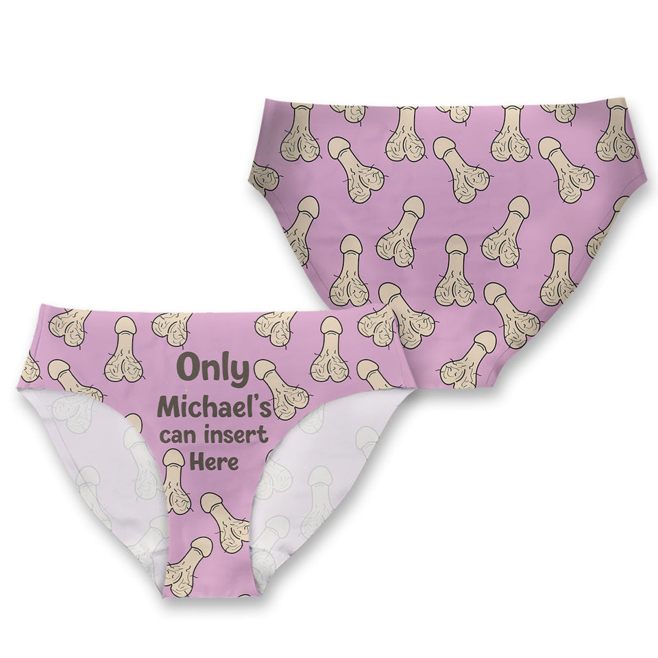 Only You - Personalized Couple Women Briefs