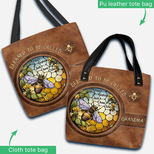 Blessed To Be Called Grandma/ Nana/ Mimi... - Personalized Grandma Tote Bag
