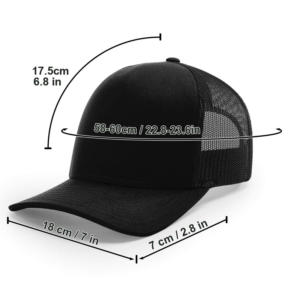 Zero F Given - Personalized Skull Trucker Hat