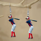 Personalized Photo Earrings - Baseball gift for mom - Personalized Earrings