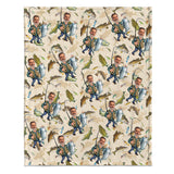 Photo Inserted Funny Fishing - Personalized Fishing Blanket