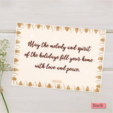 Merry Christmas Gingerbread Family - Personalized Family Greeting Card
