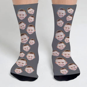 Custom Face - Personalized Kid Socks