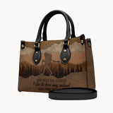 And Into The Forest I Go - Personalized Hiking Leather Handbag
