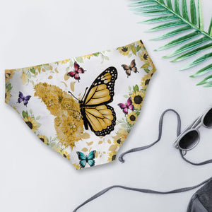 You Give Me Butterflies In My Vagina - Personalized Couple Women Briefs