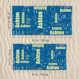 Name Customize - Personalized Beach Towel