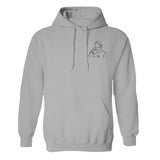 Custom Line Art - Personalized Uncle Embroidered Hoodie