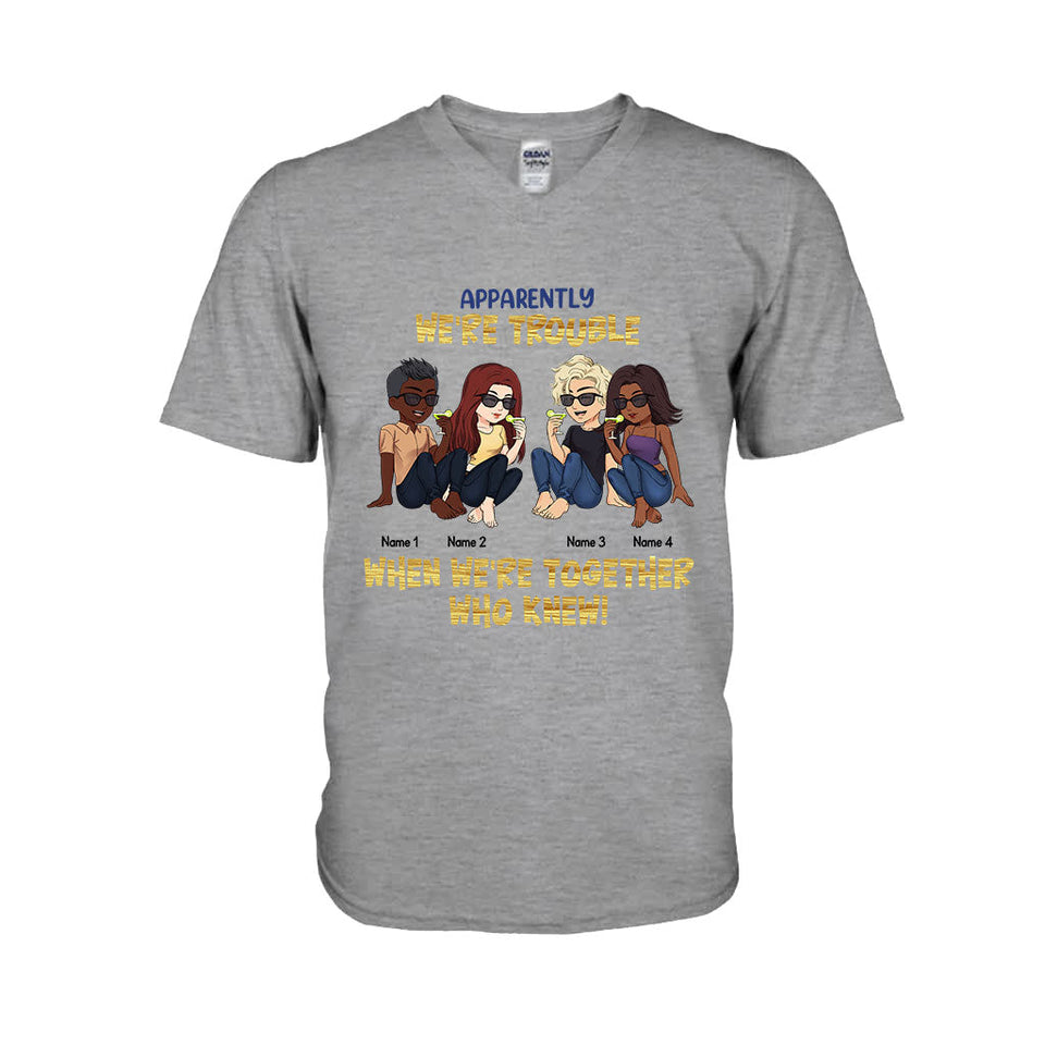Best Friends Are The Sisters We Choose For Ourselves - Bestie gift for sister - Personalized T-shirt And Hoodie