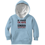 Of Course I'm Cute - Personalized Grandpa T-shirt And Hoodie
