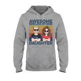 Like Father Like Son - Gift for dad, dad - Personalized T-shirt And Hoodie